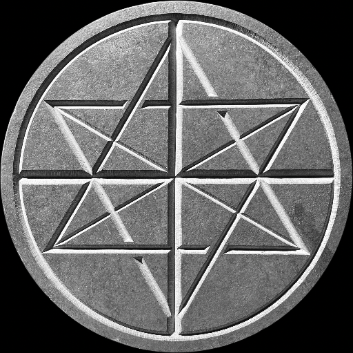 Pentacle conçu par Saint-Martin